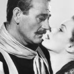 John Wayne et Maureen O'Hara dans le film de John Ford : RIO GRANDE