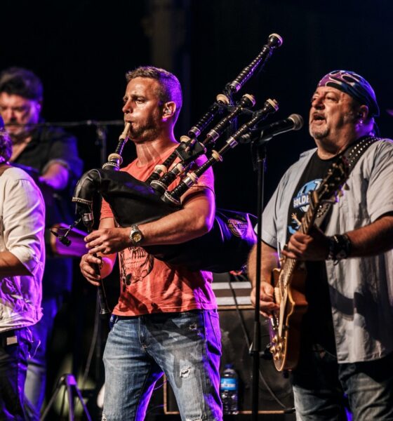 Le groupe de rock breton Soldat Louis le 24 juillet 2016 au festival de Cornouailles