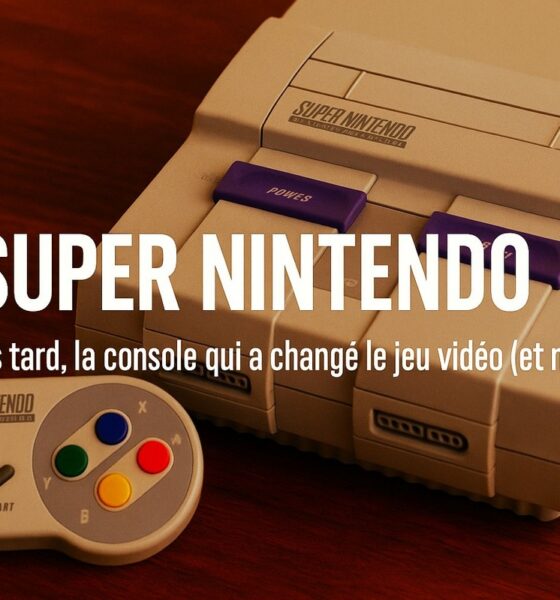 Console de jeux vidéo Super Nintendo