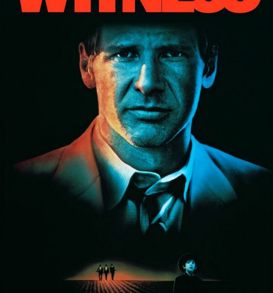 Affiche du film Witness avec Harrison Ford sorti en 1985
