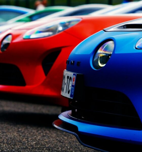 Capots avant d'Alpine A110