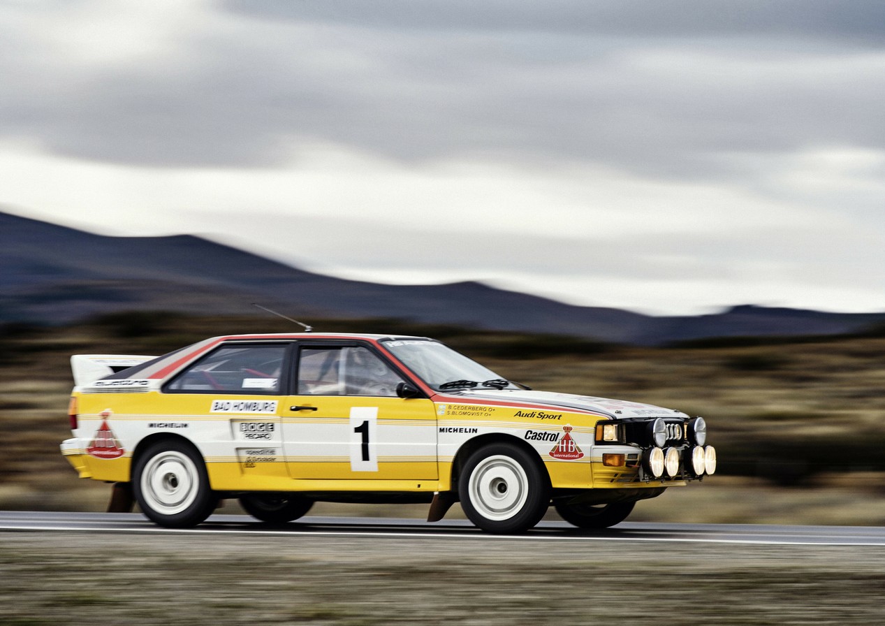 audi quattro a2 group b annee modele 1983