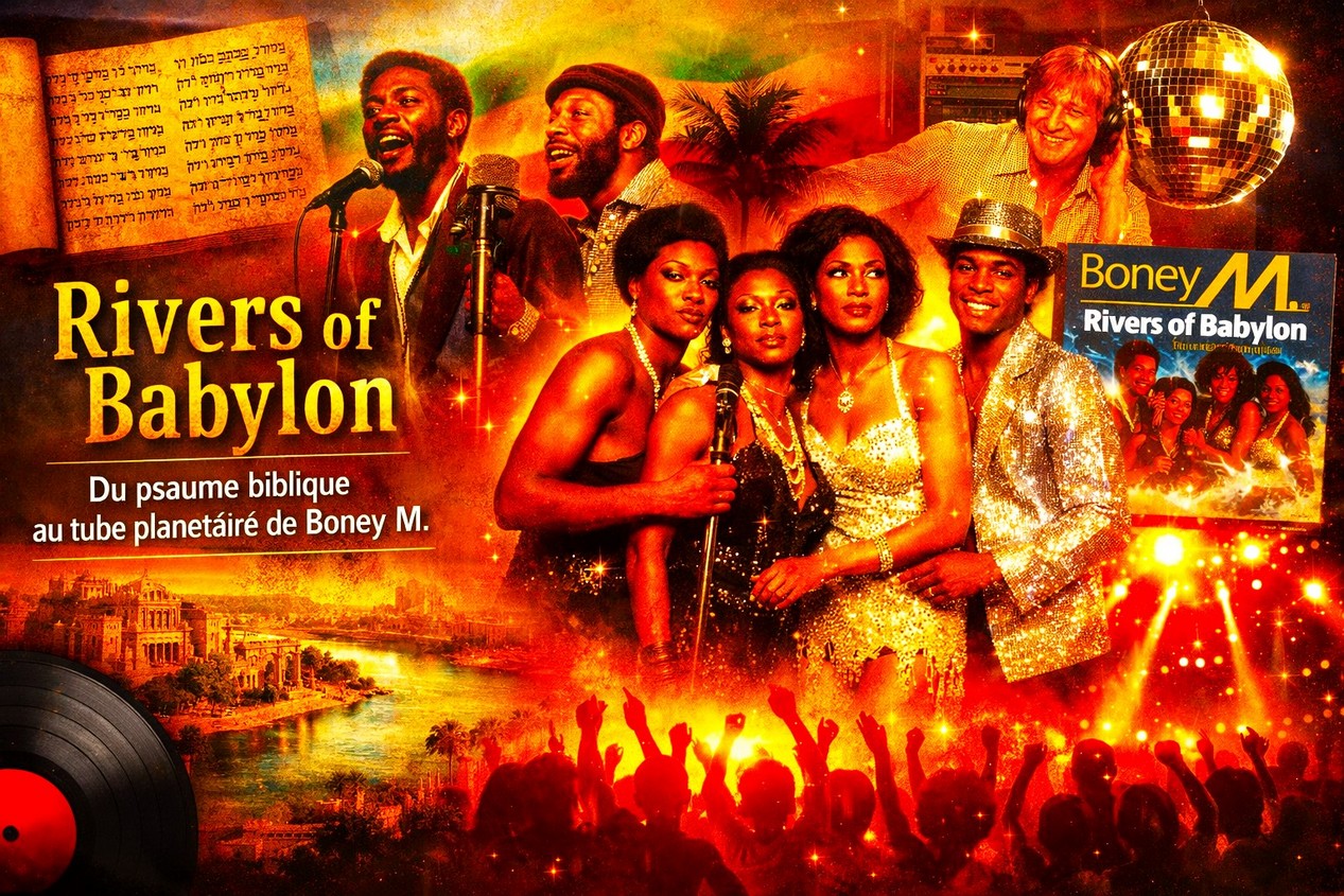 Illustration pour la chanson Rivers Of Babylon du groupe Boney M