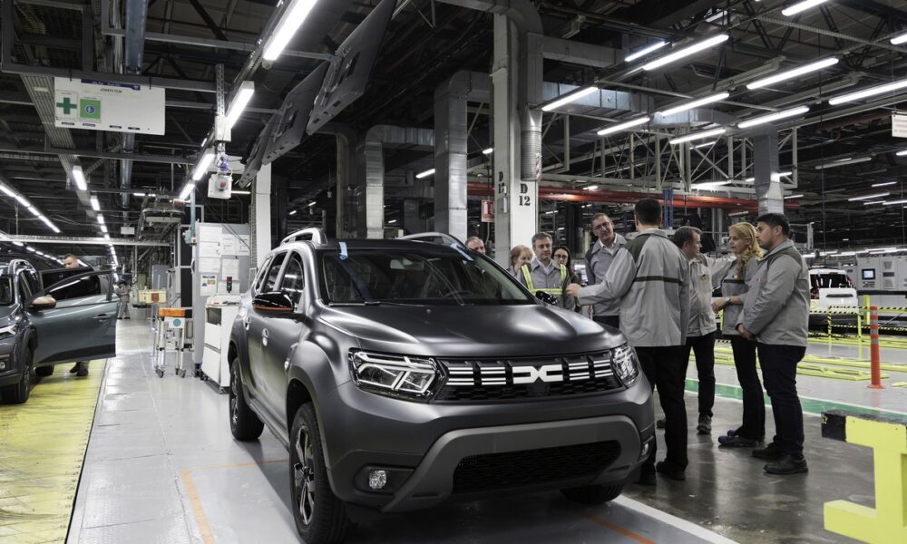 Usine Dacia et Dacia Duster modèle 2023