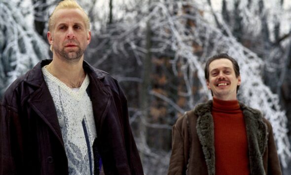 Les acteurs Peter Stormare et Steve Buscemi dans le film FARGO