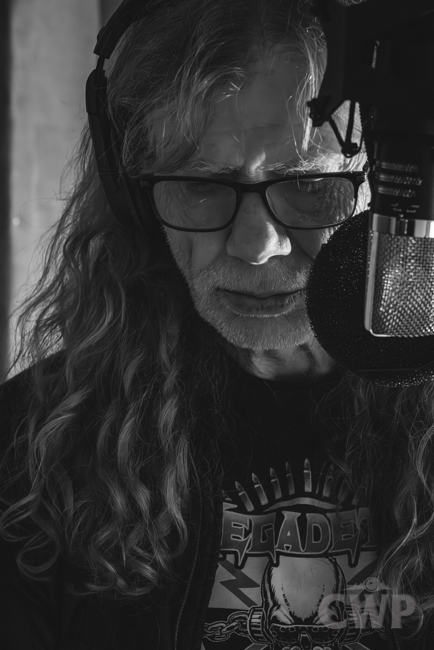 Le guitariste et chanteur du groupe de Métal Megadeth : Dave Mustaine