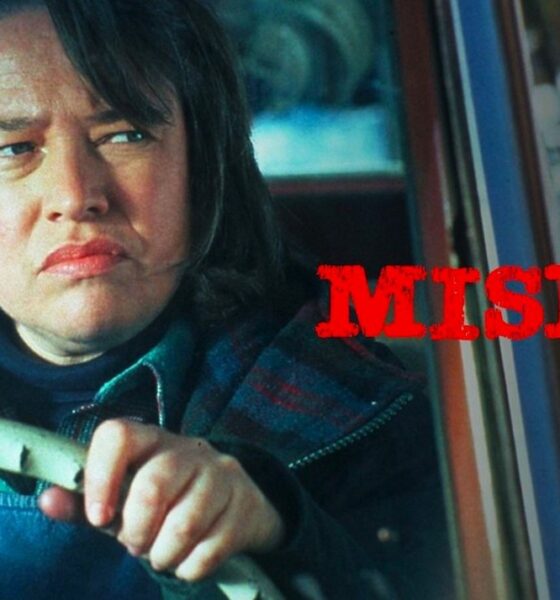 L'actrice américaine Kathie Bates dans le film Misery sorti en 1990