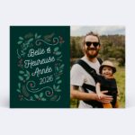 Carte de voeux 2026 avec des photos personnelles
