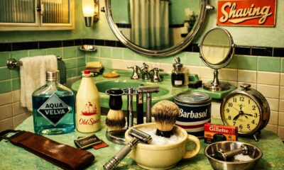 Salle de bains des années 50