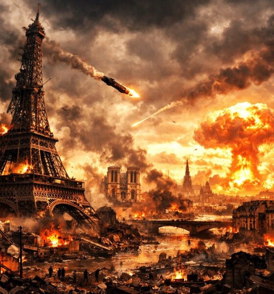 Illustration d'une troisième guerre mondiale en France