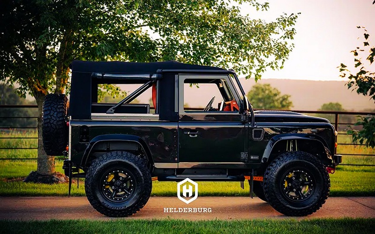 Land Rover Defender vintage préparé par Helderburg