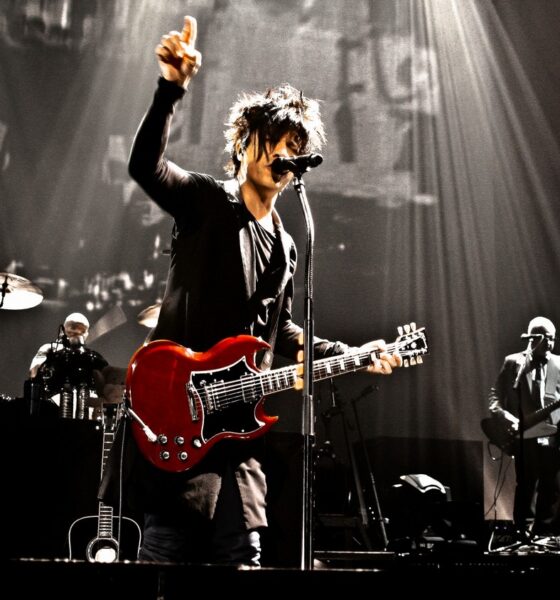 Le groupe de rock français Indochine en concert le 24 octobre 2009