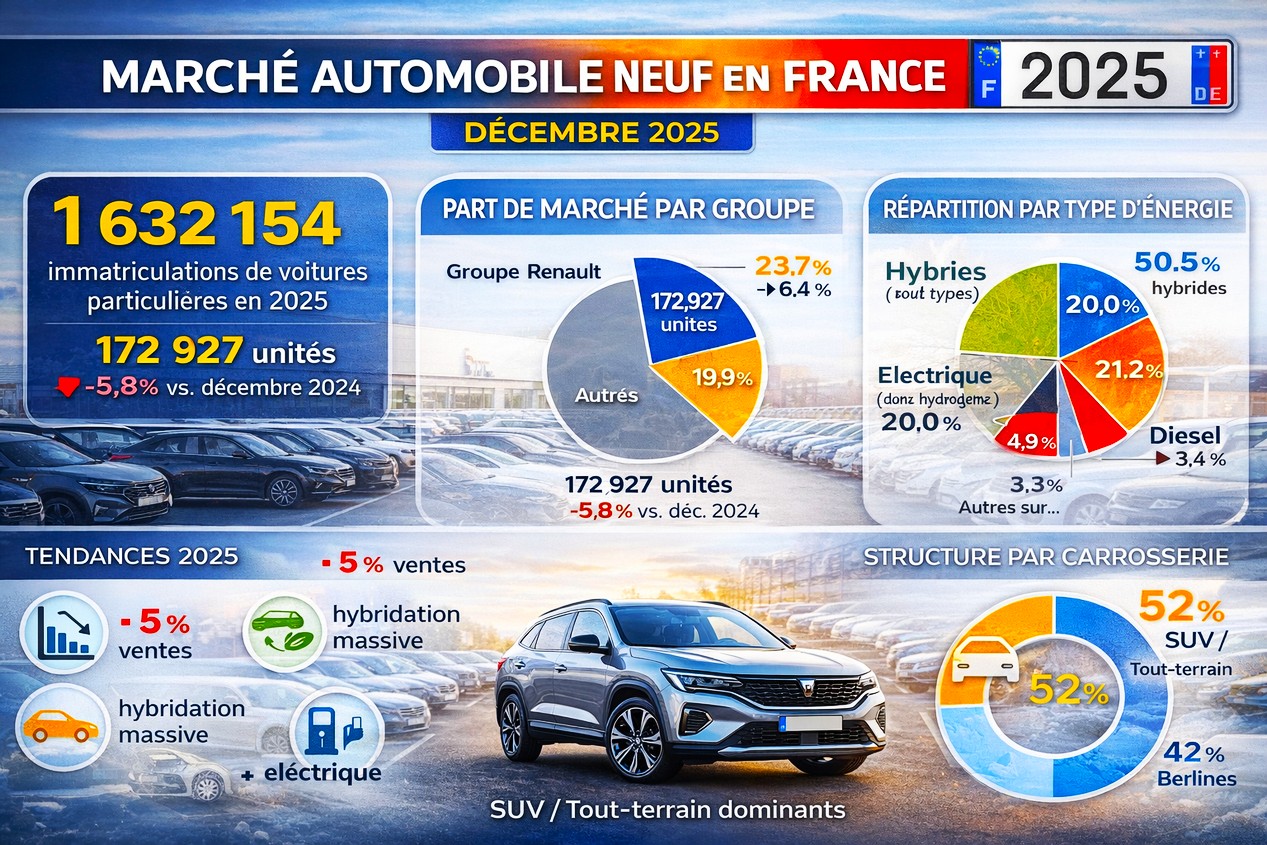 marche auto neuf france 2025