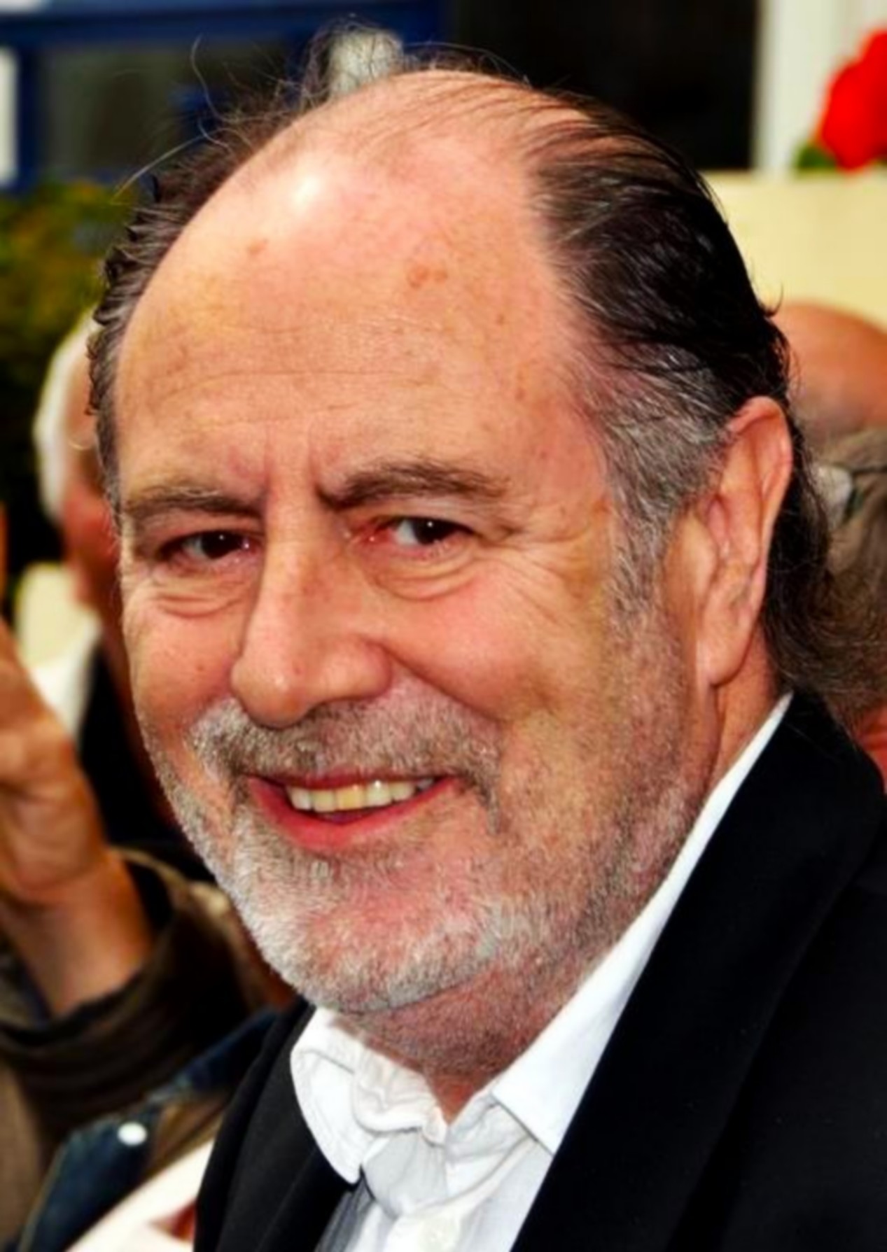 Le chanteur Français Michel Delpech lors du festival du film de Cabourg en 2012