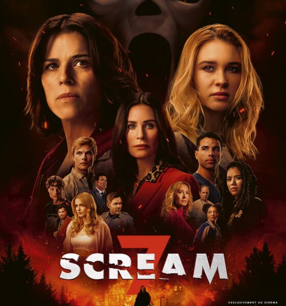 Affiche du film Scream 7 qui sortira le 25 février 2026