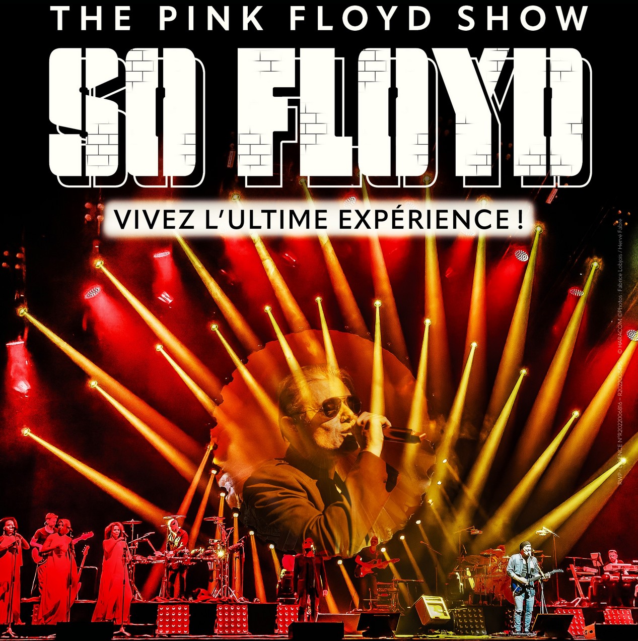 Affiche de la tournée 2026 du groupe de rock So Floyd