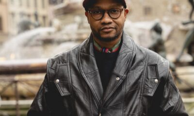 Homme portant la casquette Chapalac et le nouveau blouson en cuir friping de la marque Chapal