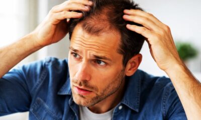 Homme qui perd ses cheveux