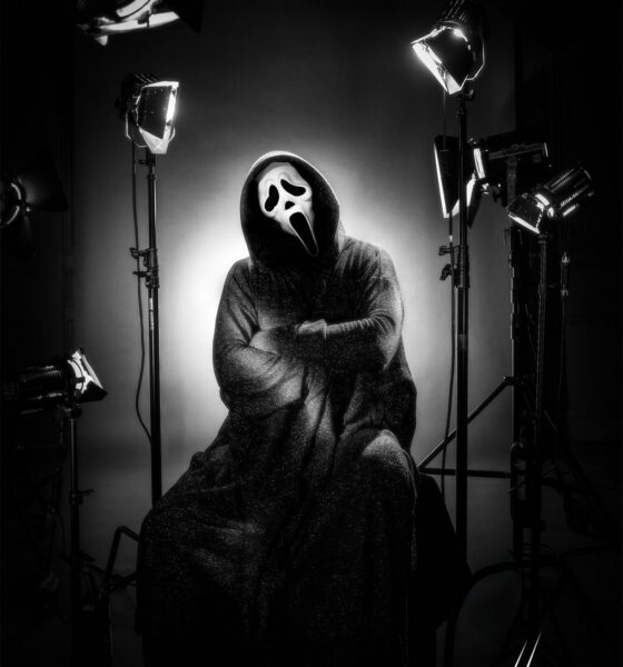 Ghostface photographié par le studio parisien Harcourt en février 2026