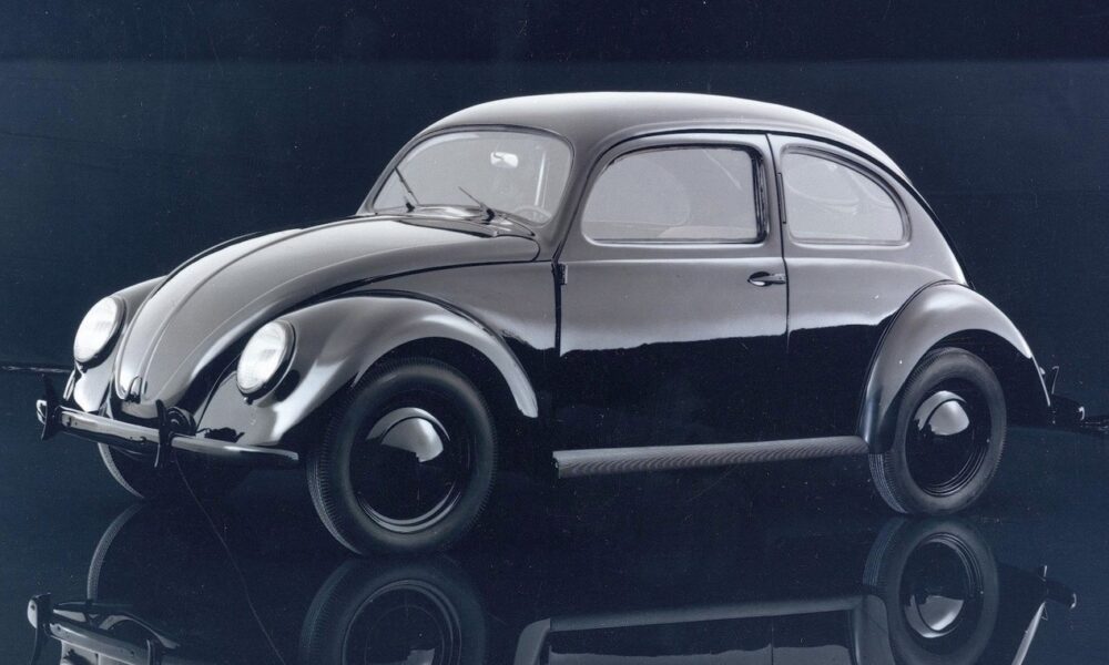 Volkswagen Coccinelle noire de 1938 premier modèle