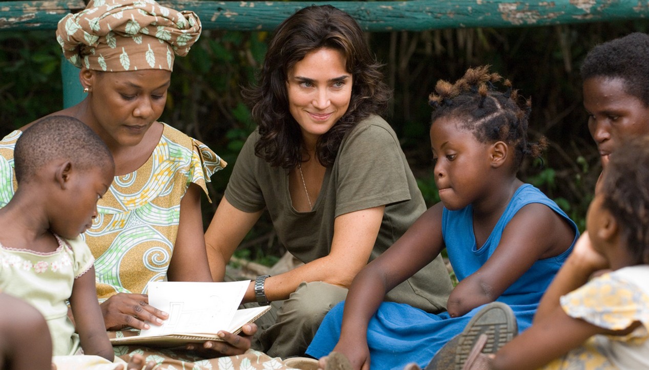 Jennifer Connelly (Maddy Bowen) dans le film "Bood Diamond".