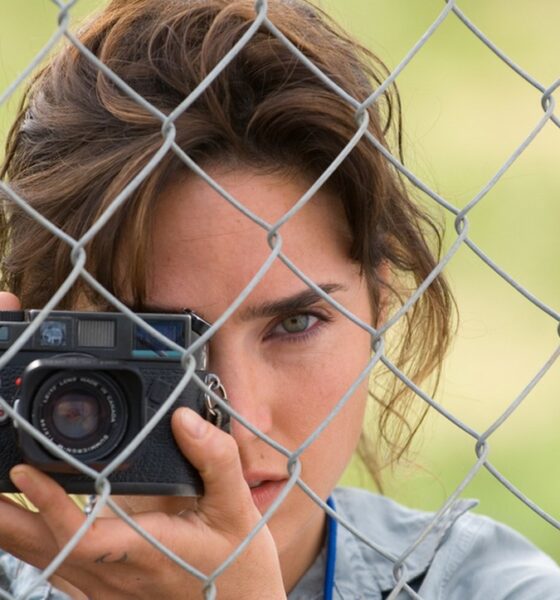 Jennifer Connelly sur le tournage du film Blood Diamond
