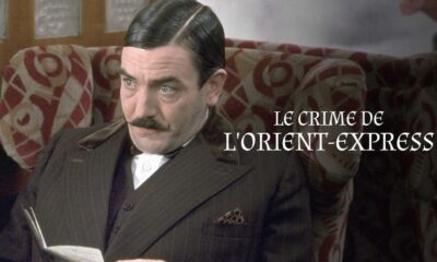 L'acteur britannique Albert Finney dans le rôle du détective Hercule Poirot dans le film Le Crime de L'Orient Express en 1974