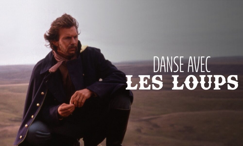 Kevin Costner dans le film Danse avec les loups sorti en 1990