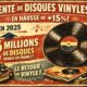 Hausse des ventes de disques vinyles en 2025