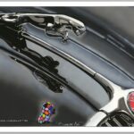 Peinture de Jaguar ancienne par BIXHOPE ART