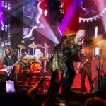 Le groupe de hard-rock anglais Judas Priest en concert le 19 juin 2024 à Madrid