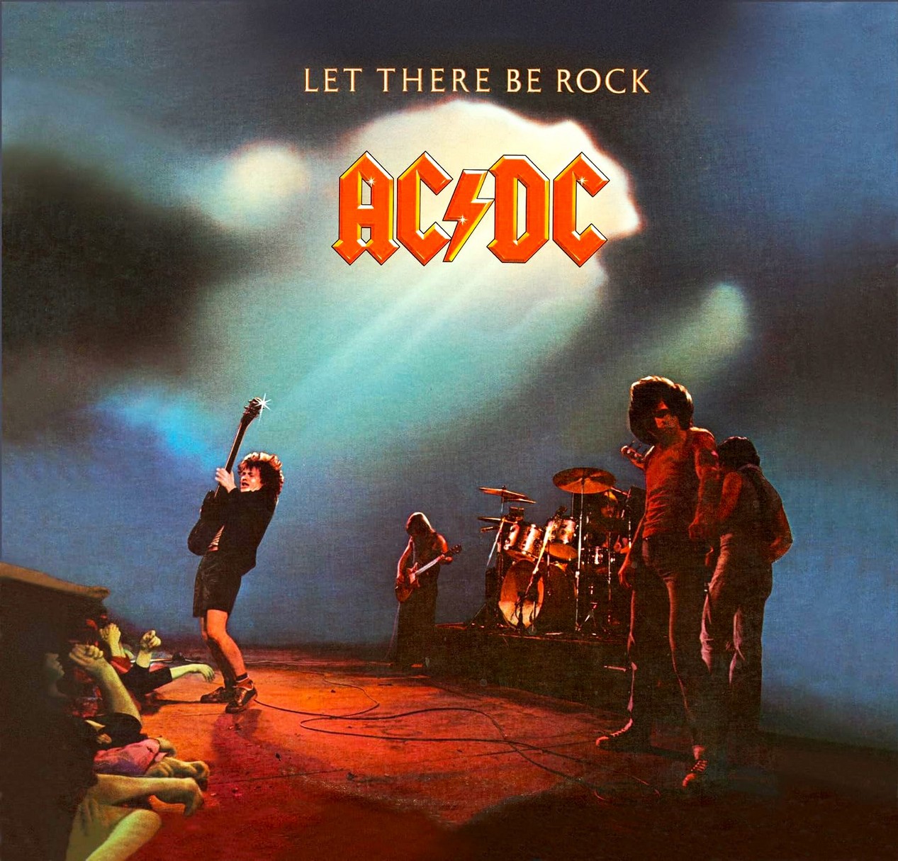 Pochette de l'album LET THERE BE ROCK du groupe australien AC/DC