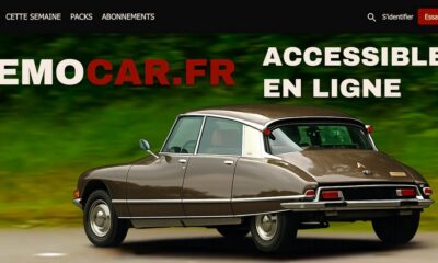 Page d'accueil de la plateforme Memocar.fr