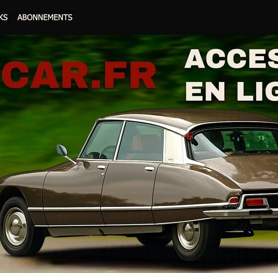 Page d'accueil de la plateforme Memocar.fr