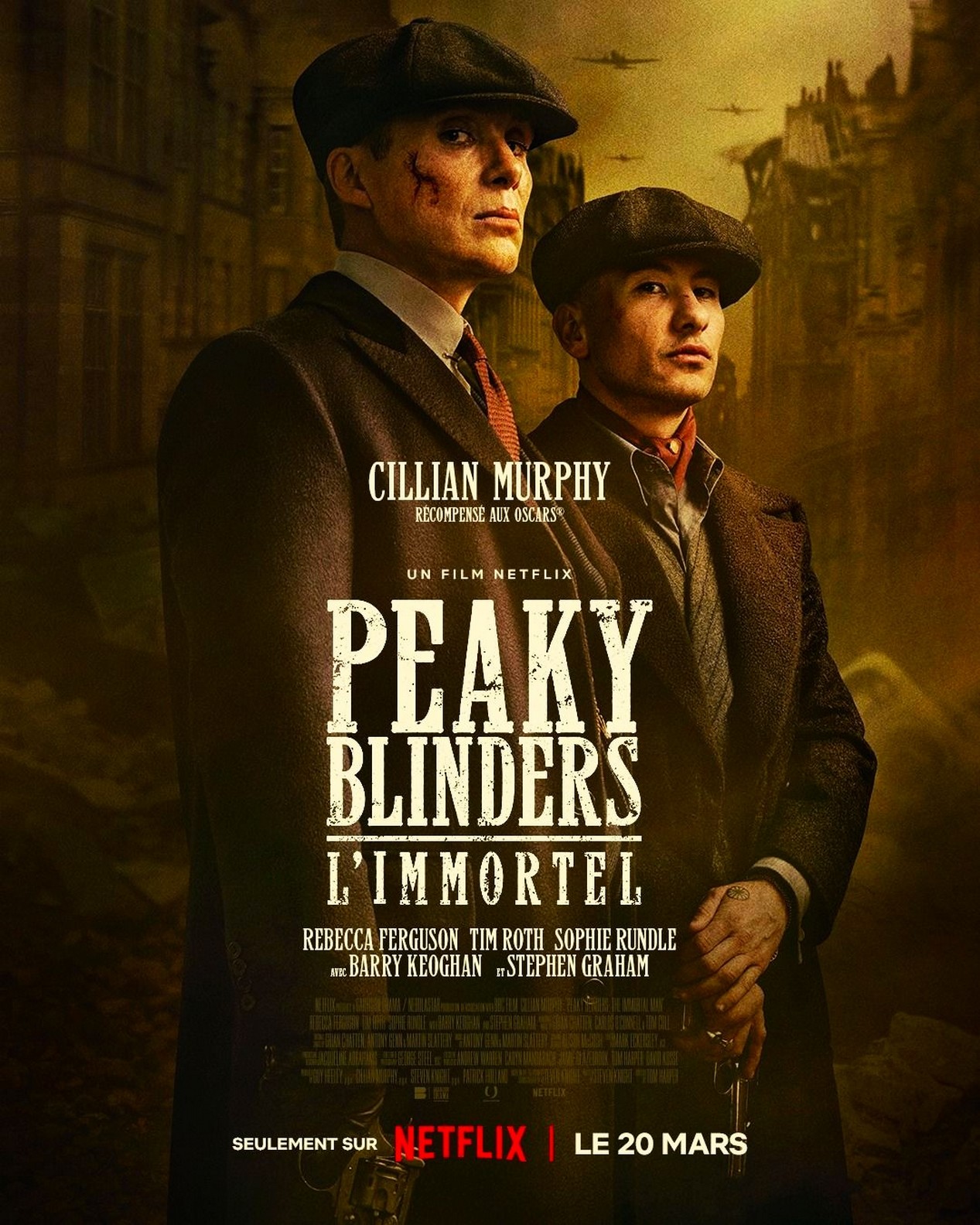 Affiche du film Peaky Blinders : L'Immortel
