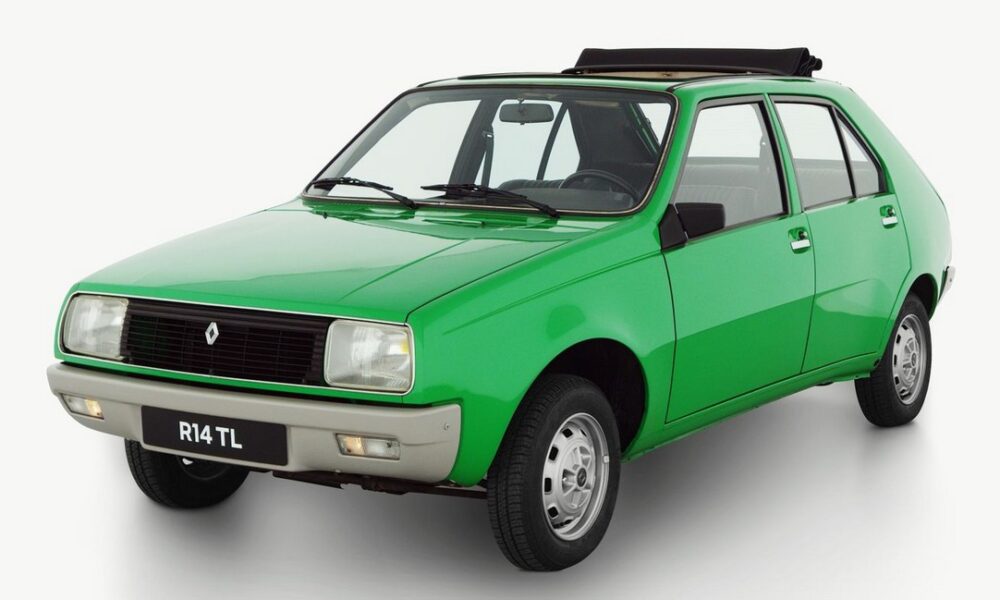 Renault 14 TL verte