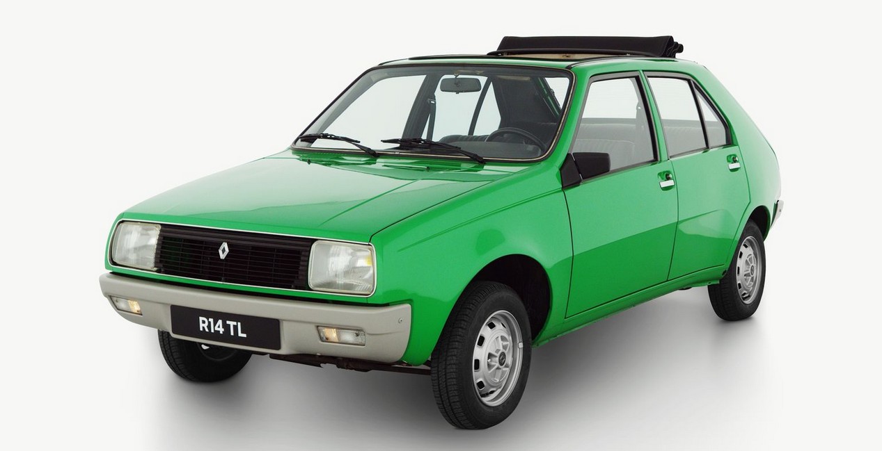 Renault 14 TL verte