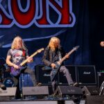 Le groupe anglais de hard rock Saxon sur scène à Oslo en 2024