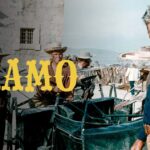 Affiche du film Alamo tourné par et avec John Wayne en 1960