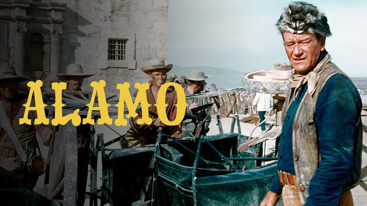 Affiche du film Alamo tourné par et avec John Wayne en 1960