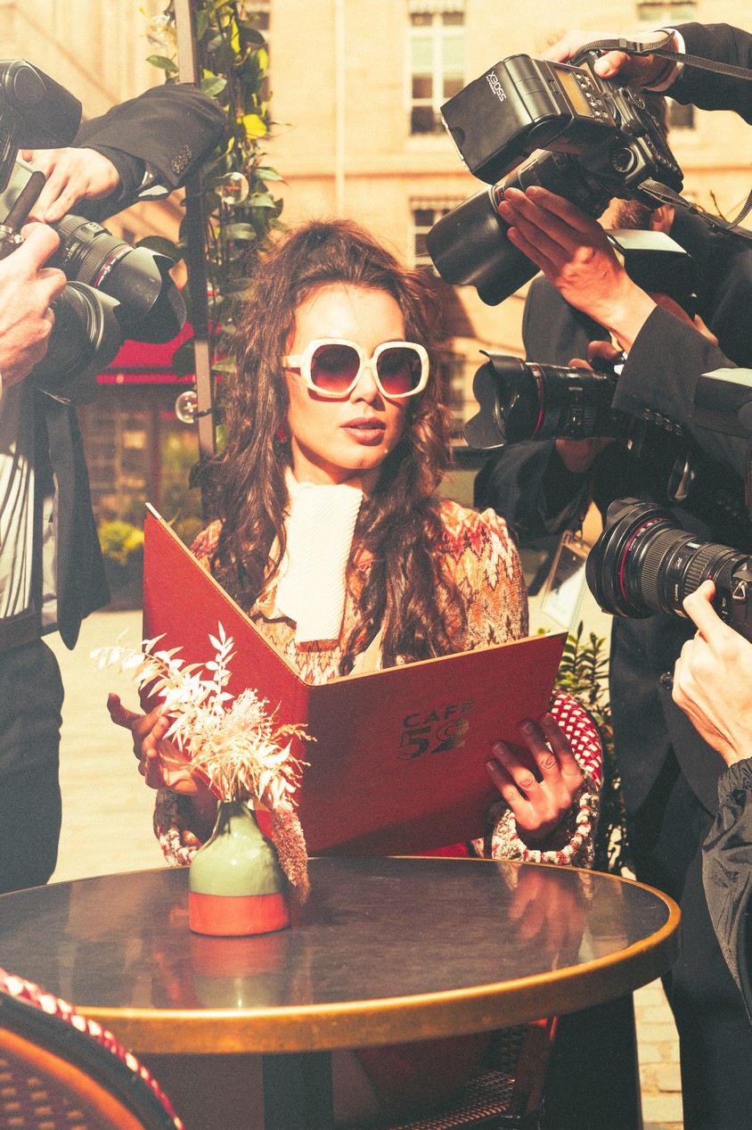 Paire de lunettes de soleil Krys modèle Brigitte été 2026