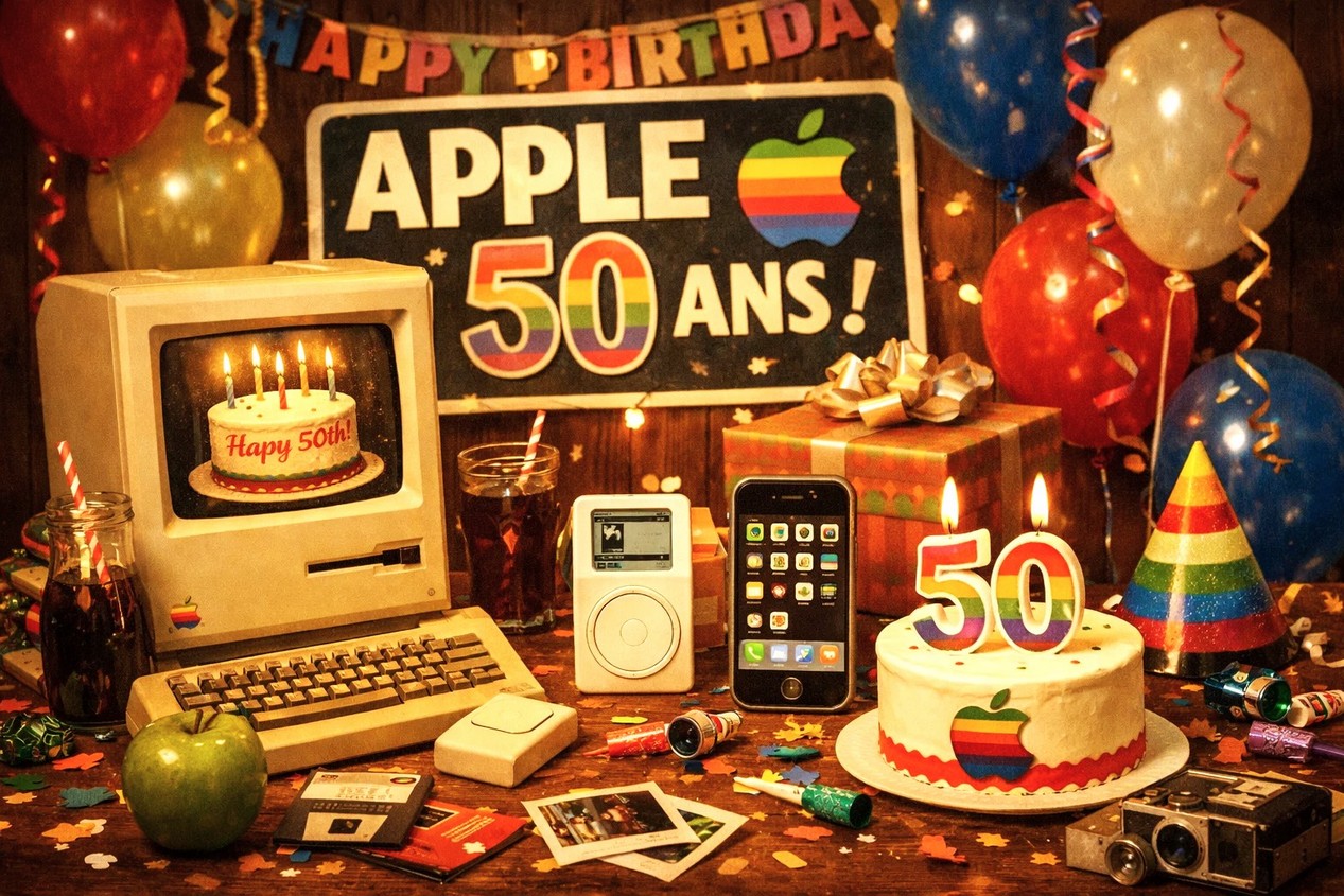 Apple fête ses 50 ans