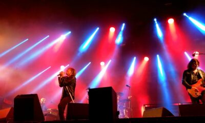 Le groupe de rock suédois Europe sur scène en 2019