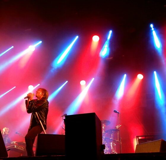 Le groupe de rock suédois Europe sur scène en 2019