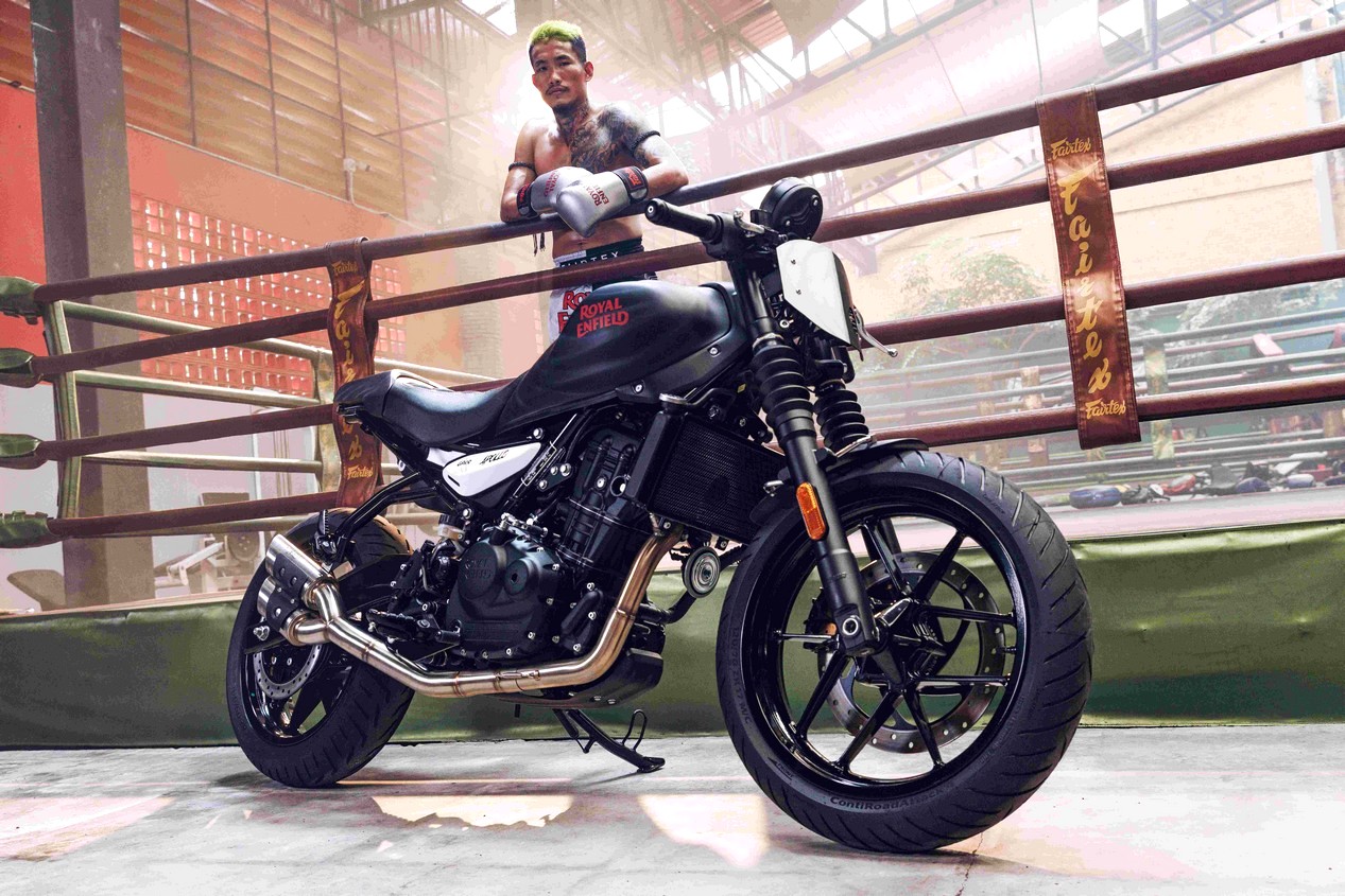 Moto Royal Enfield GRRR X FAIRTEX 450 modèle 2026