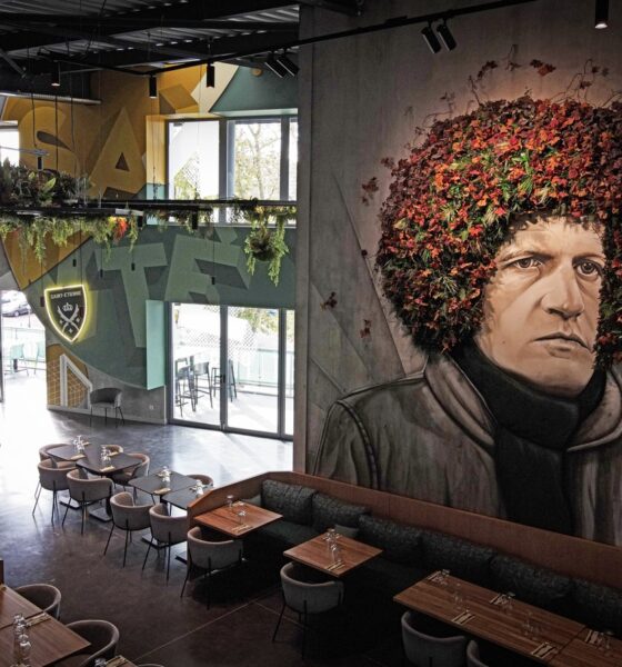 Le footballeur Robert Herbin joueur de l'ASSE