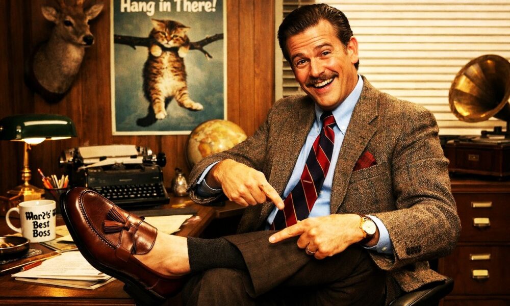 Homme qui porte des mocassins à glands