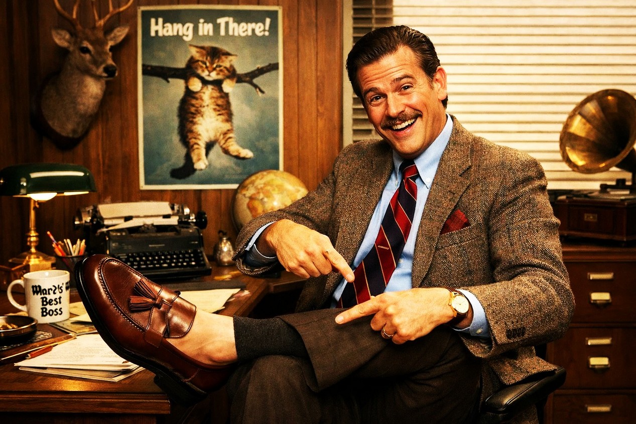 Homme qui porte des mocassins à glands