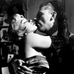 Marilyn Monroe et Tom Ewell sur le tournage du film 7 ans de réflexion sorti en 1955