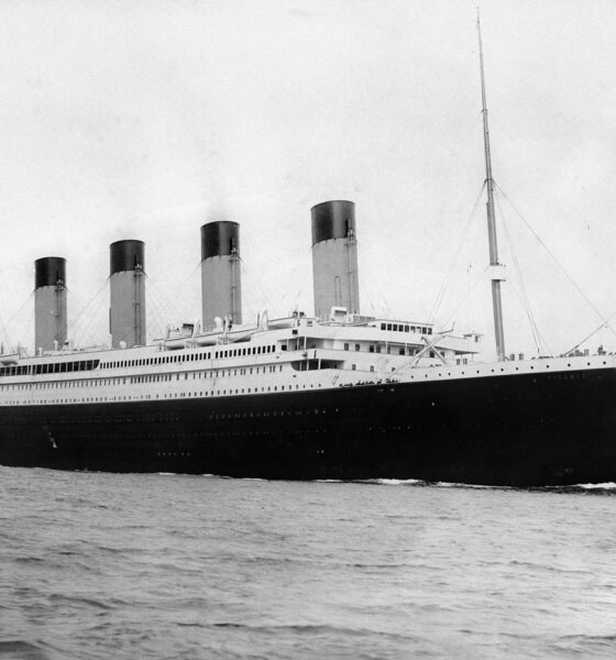 Paquebot le Titanic le 10 avril 1912